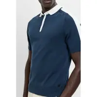 French Connection Texture Ss Tshirt Mink Brown Talla: [xl] Mink Brown Talla: XS | Polos Outlet | Hombre | Marrón