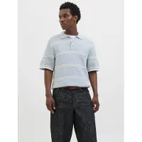Jack & Jones Jersey 'JORSUMMER' azul claro / blanco