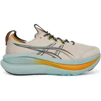 Asics Zapatillas de running 'GEL-NIMBUS 28 TR' beige oscuro / turquesa / antracita / naranja