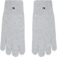 Tommy Hilfiger Guantes con dedos gris moteado