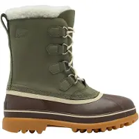 Sorel - Apreski - Caribou WP Stone Green Tobacco de Cuero - Talla 44 - Caqui