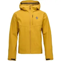 Black Diamond - Ropa para esquí de travesía - M Dawn Patrol Softshell Amber de Softshell - Talla S - Amarillo