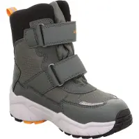 Superfit Botas de nieve 'CULUSUK 2.0' verde oscuro / naranja / negro