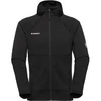 Mammut - Taiss ML Hooded Jacket - Forro polar size L, negro