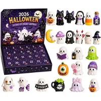 Merkloos Calendario de adviento de Halloween 2026 con figuras coleccionables