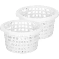 Markenlos 2 cestas para skimmer de piscina, filtro multifuncional, 18 x 19 x 10 cm