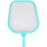 Gistuch Estructura de plástico de limpieza rápida Poolnetz Cyan, lámina de skimmer fabricada con material de nylon, ideal para spas y fuentes