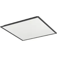 Eglo Moradillo-Z, 1 bombilla, LED, 4400 lúmenes, IP20, Negro, Blanco
