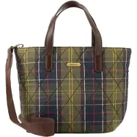 Barbour Bolso de hombro 'MINI QUILTED TOTE BAG 262MLBA0431' verde