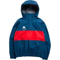 Burton - Chaquetas de esquí - M 80'S Powershell 3L Jacket Selvedge Blue Performer Red - Talla M - Azul