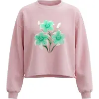 IZIA Sudadera mezcla de colores / rosa claro