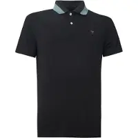 GUESS Camiseta verde pastel / negro