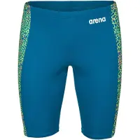Arena Bermudas 'SNAKESKIN JAMMER' azul oscuro / aqua