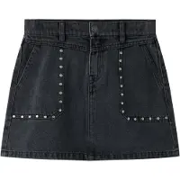Name It Kids Falda gris denim