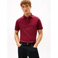 Tommy Hilfiger Camiseta 'CORE 1985 REGULAR POLO' burdeos