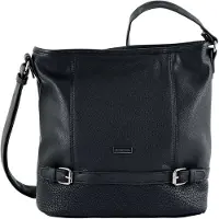 Tom Tailor Bolso de hombro 'Juna' negro