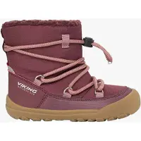 Viking - Kid's Birch Barefoot Warm WP Pull-On - Botas invierno size 28, rojo
