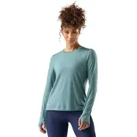 Smartwool - Women's Active Long Sleeve - Camiseta de merino size M, turquesa