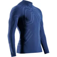 X-Bionic - Ropa interior térmica mujer - Heatloop Shirt LS W Marine para Mujer - Talla S - Azul marino