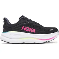 Hoka One One - Women's Bondi 9 - Zapatillas para correr size 8,5 - Regular, negro/ neon dragonfruit