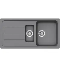 Schock Fregadero FORMHAUS D-150L en color CROMA