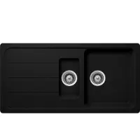 Schock Fregadero FORMHAUS D-150L en color NEGRO