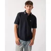 Armani Exchange para hombre. XM001287AF17321UB101 Polo Piqué marino (L), Casual, Algodón, Clásico, Manga corta, outl