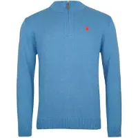 U.s. polo assn. Jersey azul / rojo