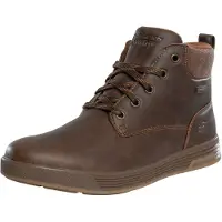 SKECHERS para hombre. 210945 Botines Cavell marrón (43), Plano, Cordones, Casual, outlet 2026.
