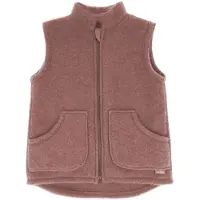 Maximo - Kid's Jersey Fleece Weste - Chaleco de ocio size 134/140, marrón