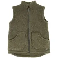 Maximo - Kid's Jersey Fleece Weste - Chaleco de ocio size 98/104, oliva