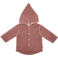 Maximo - Baby's Jersey Fleece Jacke m. Kapuze - Chaqueta sport size 62/68, marrón