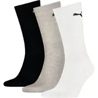 Puma Calcetines deportivos gris / negro / blanco