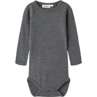 Lil´ Atelier Pijama entero/body gris moteado