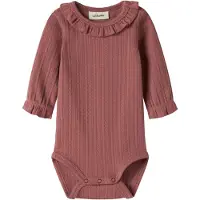 Lil´ Atelier Pijama entero/body rojizo
