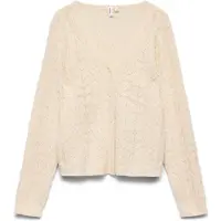 Vero Moda Cárdigan 'VMLya' crema