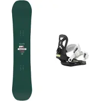 Salomon Snowboard - Packs (snowboard + fijaciones) - Pack Sleepwalker Grom 2027 de Madera - Negro