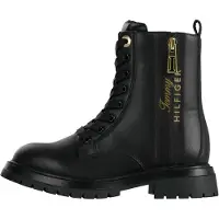 Tommy Hilfiger Botas 'ASHLYN' oro / negro