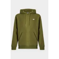 New Balance Sudadera 'Sport Essentials' oliva / blanco
