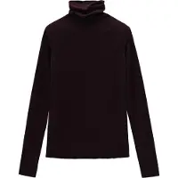 Jeanne Baret - Women's Reunion Turtleneck - Camiseta de manga larga size 42, negro