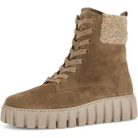 Gabor Botines con cordones crema / umbra