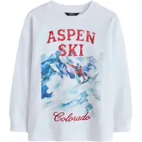 Next Camiseta azul / rojo / blanco