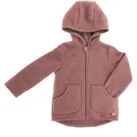 Maximo - Kid's Jersey Fleece Jacke m. Kapuze - Chaqueta sport size 110/116, marrón