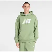 New Balance Sudadera verde claro / blanco