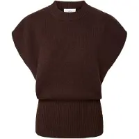 Y.A.S Jersey 'YASEsli' marrón oscuro