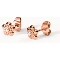 Purelei Shiny Bloom Ohrringe Rosegold Talla: OS | Pendientes Outlet | Mujer | Rosa