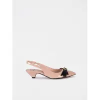 Moschino Patent Leather Slingbacks Pink Talla: 39 | Pumps Outlet | Mujer | Rosa