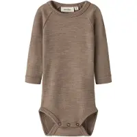Lil´ Atelier Pijama entero/body marrón moteado
