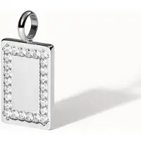 Purelei Glimmer Charm Silver Talla: OS | Collares Outlet | Mujer | Gris