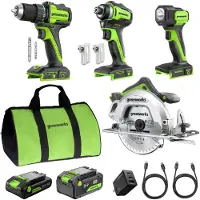 Greenworks Conjunto de 4 piezas